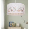 Bez Marki HEXE KIDS Lampa sufitowa wisząca dziecięca W LESIE 2 x 60W E27 balta H0951