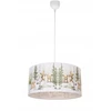 Pakabinamas šviestuvas Bez Marki HEXE KIDS Lampa sufitowa wisząca dziecięca LAS 1 x 60W E27 balta H0966