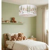 Pakabinamas šviestuvas Bez Marki HEXE KIDS Lampa sufitowa wisząca dziecięca LAS 1 x 60W E27 balta H0966