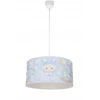 Bez Marki HEXE KIDS Lampa sufitowa wisząca dziecięca CHŁOPCZYK 1x60W mėlyna H0954