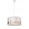 Bez Marki HEXE KIDS Lampa sufitowa wisząca dziecięca TIPI 2 1 x 60W E27 balta H0963