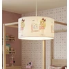 Pakabinamas šviestuvas Bez Marki HEXE KIDS Lampa sufitowa wisząca dziecięca DZIEWCZYNY 1x60W E27 balta H0978