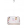 Pakabinamas šviestuvas Bez Marki HEXE KIDS Lampa sufitowa wisząca dziecięca DZIEWCZYNY 1x60W E27 balta H0978