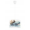 Bez Marki HEXE OCEAN Lampa dziecięca sufitowa wisząca 1 x 60W H0920