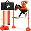 Bez Marki Hobby Horse kliučių takelis 120cm, reguliuojamas treniruočių takelis