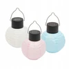 Bez Marki Home MX205 lampion solarny, komplektas 3 vnt., 1 ciepłobiała dioda LED