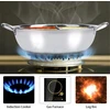 Bez Marki Hot Pot 32 cm nerūdijančio plieno dvigubo indukcinio dujų šabu