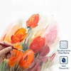 Bez Marki H&S tapybos drobes rinkinys, 5 vnt., 30 x 40 cm, 100% medvilne, akrilui, aliejiniams dažams ir akvarelei