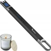 Bez Marki ILGAS USB ELEKTRINIS žiebtuvėlis, BEDEGIS, ATSPIRANT VĖJO LED
