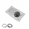 Bez Marki Integruotas stiklo valiklis Aukšto slėgio plovimo mašina nerūdijančio plieno puodeliams, sidabrinė M1