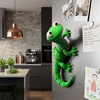 Bez Marki JASZCZURKA TOM HOPPERS 3D RUCHOMA FIGURKA MEM LIZARD GADŻET PREZENT ZABAWKA