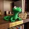 Bez Marki JASZCZURKA TOM HOPPERS 3D RUCHOMA FIGURKA MEM LIZARD GADŻET PREZENT ZABAWKA