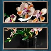 Bez Marki Kaladėlės STORCZYK ORCHIDEA LOGO KWIATY OZDOBA KONSTRUKCYJNE 886 DUŻY Rinkinys