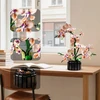 Bez Marki Kaladėlės STORCZYK ORCHIDEA LOGO KWIATY OZDOBA KONSTRUKCYJNE 886 DUŻY Rinkinys