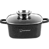 Bez Marki KEPOTINIS MARMULINIS PUODAS 2,8l 20cm INDUKCINIŲ DUJŲ MASTERPAN 2101 - 2026