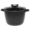 Bez Marki KERAMINIS PUODAS Marmurinis KADELIS Gilus aukštas 4l 20cm 4066