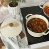 Bez Marki KETUS OLANDŲ PUODAS 24CM 3,4L KREMAS VISOMS LĖŠTĖMS