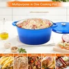 Bez Marki KETUS TROŠINIMO PUODAS SU DANGIU 28 CM Emaliuotas INDUKCIJA