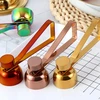 Bez Marki Kiaušinių lukštų atidarytuvas nerūdijančio plieno kiaušinių žirklės Rankinis kiaušinių pjaustytuvas Rose Gold