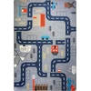 Bez Marki KILIMAS PUFFY 574 CITY STREETS KELIAI 80X150 cm AUTOMOBILIAI