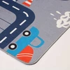 Bez Marki KILIMAS PUFFY 574 CITY STREETS KELIAI 80X150 cm AUTOMOBILIAI