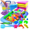 Bez Marki Kinetic Sand 3kg Magic Set Formelės Mentele Sandbox Children XL