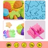Bez Marki Kinetic Sand 500g Formelių rinkinys Vaisiai Daržovės Sensorinis smėlis