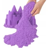 Bez Marki KINETINIS SMĖLIS MAGIC SAND SAND SAND SENSORY ŽAISLAS 1kg PURPURINIS