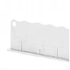 Bez Marki Kitchen Vanduo Splash Guard Easy to Clean Splashproof Protector Sink Baltas