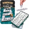 Bez Marki Klasikinis domino žaidimas metalinėje dėžutėje