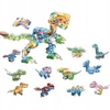Bez Marki Klocki Dinozaury vaikams Konstrukcyjne komplektas 12 modeli crystal 3 metai
