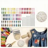 Bez Marki Knit Patch Kit PatchMaker, Nešiojama Darning Lom pradedantiesiems, 14 kontaktų