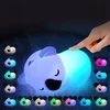 Bez Marki KOALA Naktinė lempa DLA DZIECI LED RGB SILIKONOWA akumuliatorius USB