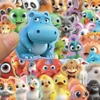 Bez Marki Kolorowe naklejki ze zwierzętami Animal Mix 50 vnt dekoracji
