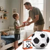 Bez Marki KONSTRUKCINIAI KLUOKAI FUTBOLIS JUODAI BALTA DOVANA VAIKAMS