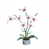 Bez Marki Konstrukciniai orchidėjos žiedų 3d kaladėlės, 536 elementai