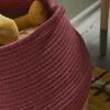 La Factory Bez Marki KOSZ NA ZABAWKI DLA DZIECI DO POKOJU DZIECIĘCEGO KOSZYK Bordinis Ø 30 cm