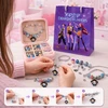 Bez Marki KPOP DEMON HUNTERS CHARMS BEADS DIY RINKINYS, SKIRTA APYNĖLEMS