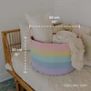 Bez Marki Krepšys na zabawki i koce OrganiHaus Rainbow do pokoju dziecięcego 50x33 cm