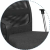 Bez Marki Krzesło Biurowe BRUISER Juoda Ergonomiczne Obrotowe, Siatka, Komfort Pracy