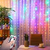Bez Marki Kurtyna świetlna RGB 3x3m 300 diód LED pilot 8 try