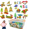 Bez Marki KŪRYBINIAI KONSTRUKCINIAI BLOKAI DIDELIS RINKINYS 668 EL VAIKAMS 3D KONTEINERIS 3+