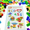 Bez Marki KŪRYBINIAI KONSTRUKCINIAI BLOKAI DIDELIS RINKINYS 668 EL VAIKAMS 3D KONTEINERIS 3+