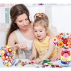 Bez Marki KŪRYBINIS MENO RINKINYS VAIKAMS GĖLIŲ PUOKŠTĖ VAZĖJE SPALVOS DIY