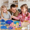 Bez Marki Kūrybinis Mermaid rinkinys mergaitėms Kinetic Sand Night Light, pasidaryk pats