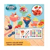 Bez Marki KŪRYBINIS RINKINYS LEDAI PLAY CASTRY DESSERT FACTORY