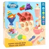 Bez Marki KŪRYBINIS RINKINYS LEDAI PLAY CASTRY DESSERT FACTORY