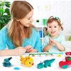 Bez Marki Kūrybos rinkinys PUTOMAS, PLASTIKOS PASTA, plastilinas, 12 SPALVŲ, dovana
