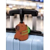 Kelioninis Bez Marki Lagaminas Bagažo etiketė Kelionės ID Capybara Brown