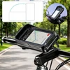 Bez Marki Laikiklis Motocyklowy Wodoodporny Rowerowy Krepšys na telefon do 7" IP66